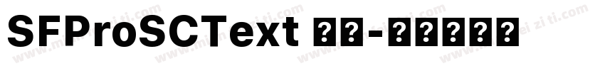 SFProSCText 常规字体转换